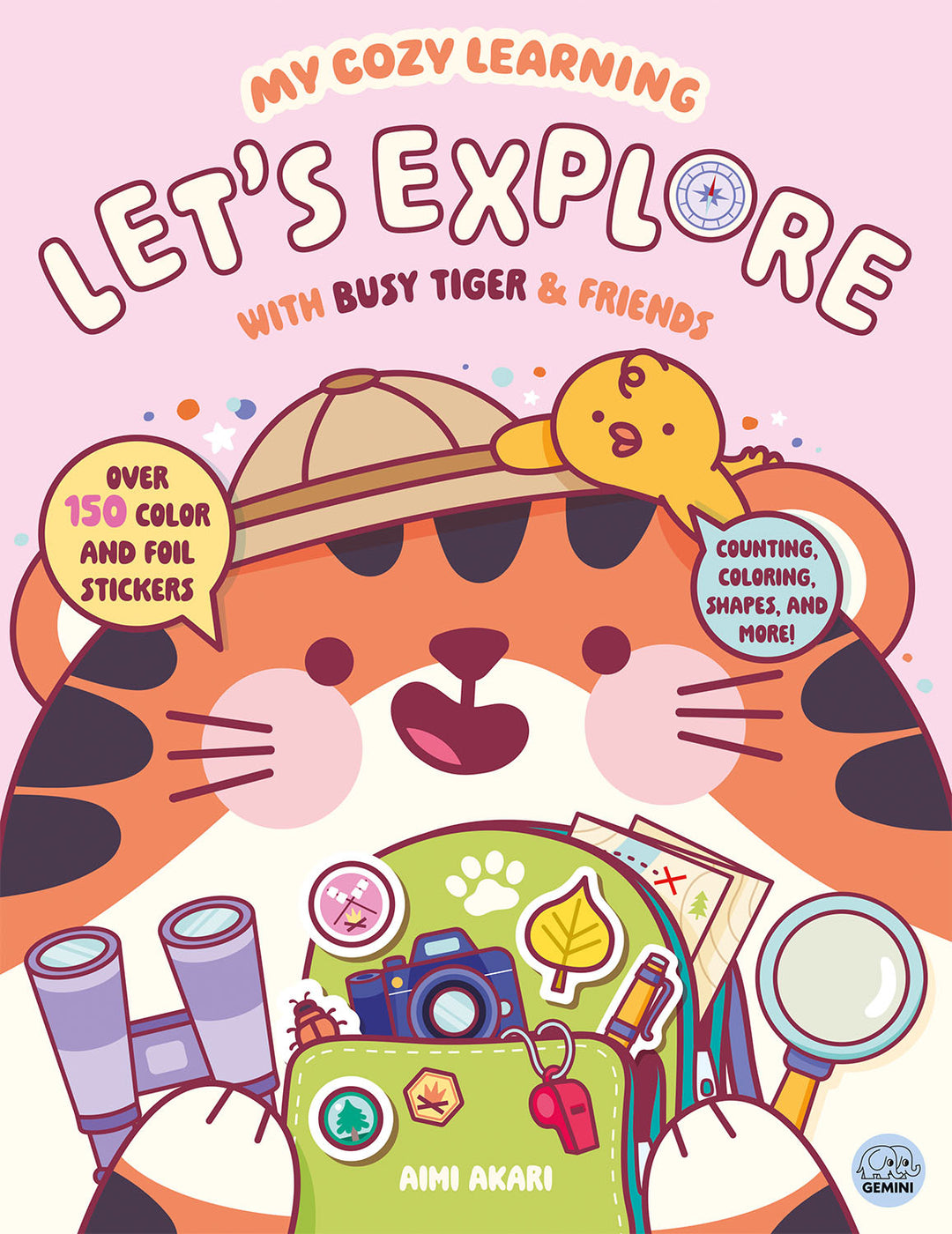 Cover image for My Cozy Learning: Let's Explore - with Busy Tiger & Friends ISBN 9781836162155